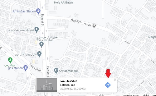 سایت google map
