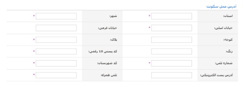 راهنمای ثبت درخواست مهمانی