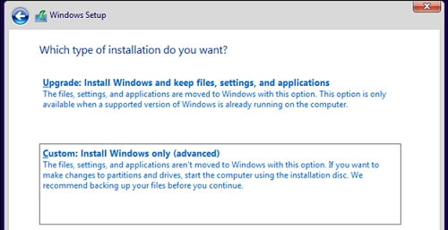نصب Windows10