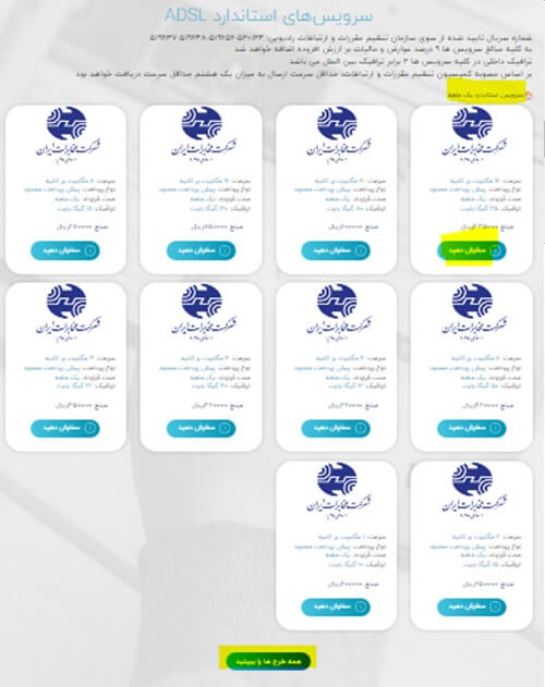 اینترنت ADSL مخابرات مازندران