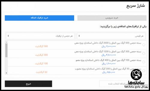 شارژ سریع اینترنت مخابرات