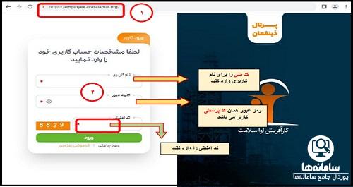 فیش حقوقی سامانه آوای سلامت وزارت بهداشت