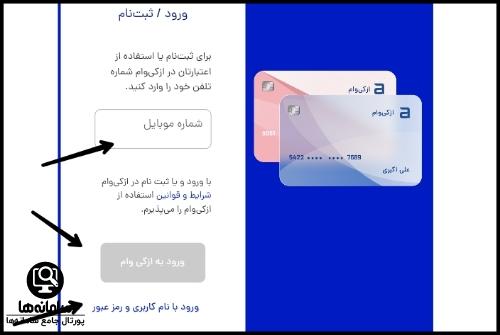 ازکی وام دریافت اعتبار خرید کالا
