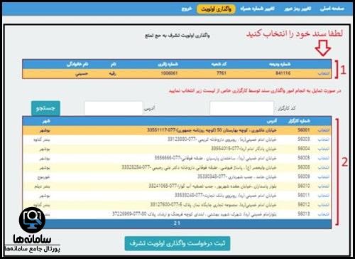 واگذاری اولویت فیش حج