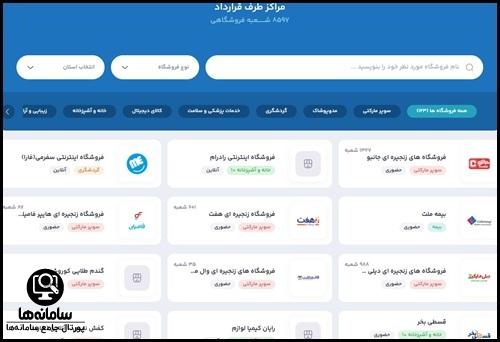آدرس فروشگاه های بازنشستگان تامین اجتماعی