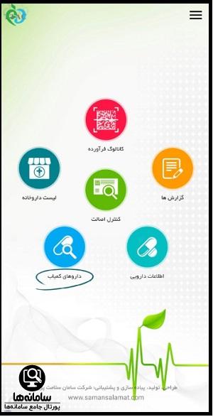 استعلام دارو کمیاب تی تک