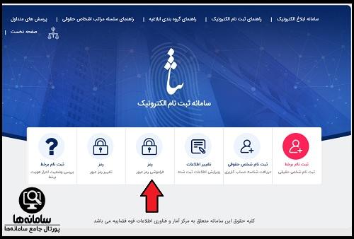 دریافت رمز ثنا با کد ملی