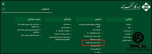 مراکز درمانی طرف قرارداد بیمه کارآفرین